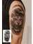 Geçici Kaplan ve Kartal Model Dövme Tattoo Sticker 1