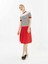 Piliseli Triko Etek Kırmızı Y1871008_006 6