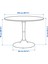 Docksta Yuvarlak Mutfak Masası Beyaz 4 Kişilik 103 cm 2