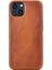 Apple iPhone 13 Mini Uyumlu Deri Arka Kapak Rock RST2EF Taba 1