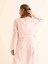 İşlemeli Açık Kimono Pembe Y9962101_038 5