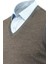 Erkek V Yaka Süveter Çelik Örgü Regular Kalıp 5206H BGL-ST04841 4