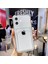 Apple iPhone 17 Uyumlu Kılıf Kartlık Bölmeli Arkası Şeffaf Soft Dayanıklı Kılıf Kapak 3