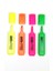 4'lü Neon Renk Italyano Fosforlu Kalem Ergonomik Tasarım Kolay Kullanım Fosforlu Işaret Kalemi 2