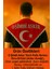 Kırtasiye Avm''o Şimdi Asker'' Yazılı Pullu Kına Örtüsü Kırmızı(Asker Duvağı) (Üçgen) Eldiven Hediye 3