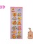 Capybara Disney 3 Boyutlu Sulu Sticker Pembe 1