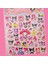 My Melody Kuromi Disney 3D Büyük Boy Kabartma Sticker (Boyama Sayfalı) 2