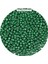 Koyu Yeşil Renk 4 mm Yaklaşık 1100 Adet / 100 Gram Cam Boncuk Oya Yazma Bileklik ve Kolye 1