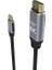ITCH-02TX Type-C To HDMI 4K 2 Metre Kablo Uzunluğu 4K Hd 3840 2160 30Hz Çözünürlükte Görüntü Aktarımı 1.4 Versiyon Geriye Dönük Uyumlu Type-C Giriş HDMI Çıkış Altın Uçlu 4