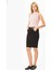 Yırtmaç Detaylı Mini Etek Siyah K1856103_001 1