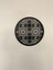 Siyah Dairesel Geometrik Desenli Metal Tablo 3
