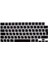 Rusça Klavye Macbook Air-Pro Koruyucu (Touchbarsız) A2681 A3113, A2941 A3114, A2442 A2779 A2992 A2918, A2485 A2780 A2991 ile Uyumlu Siyah 1