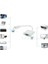 AL4547 HDMI To VGA Monitör Çevirici Dönüşütürücü Adaptör 3