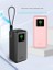 Ugreen Nexode 20000MAH 130W Güç Bankası ile Uyumlu Kılıf, Tam Koruma, Toz Geçirmez, Düşmeyi Önleme, Ugreen Nexode 20000MAH 130W Siyah ile Uyumlu Silikon Koruma Kılıfı 3