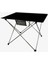 Katlanabilir Kumaş Kamp ve Piknik Masası, Siyah, Geniş Model, 73 x 55 x 48 cm 2