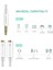 Mikrofon ve Kulaklık Ayırıcı 3.5 mm Y Kablo Beyaz 2