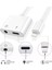 4420 Lightning 3.5mm Kulaklık Şarj Çevirici Dönüştürücü Çoklayıcı, Iphone 7-8 -11 Max Plus 2