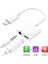 4420 Lightning 3.5mm Kulaklık Şarj Çevirici Dönüştürücü Çoklayıcı, Iphone 7-8 -11 Max Plus 3