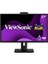 VG2740V 68,6 cm (27 Inç) Ofis Monitörü (Full-Hd, IPS Panel, Hdmı, Dp, USB 3.2 Hub, Mikrofonlu Web Kamerası, Yüksekliği Ayarlanabilir, Hoparlör, Göz Bakımı), Siyah 1