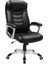 Ergonomik Ofis Koltuğu Yüksekliği Ayarlanabilir Döner Sandalye Sağlam, Dayanıklı, Siyah OBG21B 52X53X122 cm 1