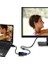 8744 Dijital HDMI To VGA Görüntü Çevirici Aparat Siyah HDMI Çıkışlı Bilgisayarların Görüntüsünü VGA Girişli Monitör, Projeksiyon Vb Görüntü Cihazlarına Aktarır, Çevirir. 3