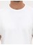 Erkek Beyaz Regular Fit Kalın Dokulu Bisiklet Yaka Basic Tişört 50318130-VR013 6