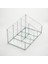 Crea Designs 25X15X12CM Organizer Fırçalık Gümüş Cam Makyaj Takı Aksesuar Parfüm Kutusu 1