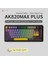 Gaming Klavye Ajazz AK820 Max Plus Daydream Switch 3 Modlu Mekanik Oyun KLAVYESI-8000 Mah Batarya Rgb - Hot Swap (AK820 Max Plus - Siyah Sarı - Daydream) 2