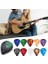 10 Parçalı Gitar Penası Seti, Renkli Gitar Penaları ve Pena Tutucu Seti, Akustik Gitar Penası, Çok Fonksiyonlu Selüloit Gitar Aksesuarı 3