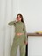 Balıkçı Yaka Örme Takım Mint ST265865 2