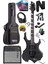FORCE-AMP50 Üst Seviye 50 Watt Amfili Elektro Gitar H-H Profesyonel Full Set Aksesuarlı 1