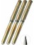 Sarı Imza Kalemi 3 Adet Uniball Signo Broad 1.0 mm Roller Pilot Kalem UM-153 Yaldızlı Davetiye Kalemi Mürekkepli 2