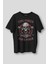 Five Finger Death Punch Metal Music Rock Skull Baskılı Siyah Unisex T-Shirt 1