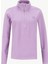D5WL-SWT3302 Lila Fermuarlı Yaka Basic Düz Kadın Polar Sweatshırt 6