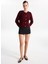 Bordo Kadın Hırka F5WL-HRK0404 3
