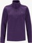 D5WL-SWT3302 Mor Fermuarlı Yaka Basic Düz Kadın Polar Sweatshırt 6