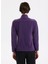 D5WL-SWT3303 Mor Dik Yaka Basic Düz Kadın Polar Sweatshırt 5