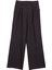 Normal Bel Geniş Fit Siyah Kadın Pantolon F5WL-PNT0067 2
