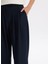 Normal Bel Geniş Fit Lacivert Kadın Pantolon F5WL-PNT0144 4