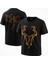 Viper Yılan Baskılı Tişört Randy Orton Rko Wwe Fight Güreş Gym Spor Siyah T-Shirt 1