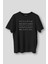We Buy Things We Don't Need Fight Club Yazı Baskılı Siyah Unisex Tişört 1