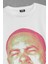 Mac Miller T-Shirt Rap Hip Hop Kafa Baskılı Beyaz Oversize Tişört 3