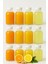 Adet Cam 50 ml Mini Shot Ginger Detox Şişe Plastik Sızdırmaz Kapaklı Kolonya Koku Süs Küçük Şişe 1