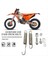 Motosiklet Kickstand Bolts Springs Yan Stand Bolts Springs Ktm Isim 125 250 300 400 450 525 1998-2007 (Yurt Dışından) 4