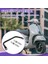 Motosiklet Çok Fonksiyonlu Kol Çocuk Güvenliği Kapat Çubukları Navigasyon Braketi Depolama Kanca Braketi Vespa GTS300 Siyah (Yurt Dışından) 5