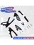 Motosiklet Ön Rider Ayak Çekimi Ayak Pegs Yamaha Için Yamaha Için Ayak Pegs Rearset Braketleri Yamaha Yzf R1 1000 2007 2008 (Yurt Dışından) 5