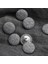 10PCS Kumaş Kumaş Kapalı Düğmeler Metal Düğmeleri Takım Elbiseli Elbiseler Bluzları Kazak Kumaş Düğmeleri Gri 25MM (Yurt Dışından) 4