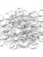 10MM Dia Gümüş Ton Metal Split Döngü Anahtar Yüzük Tutucuları Değiştirme 320 Pcs (Yurt Dışından) 4