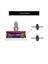 2set Yumuşak Peluş Şeritler + Dyson V6 V7 V8 V8 V10 V11 V15 Vakum Süpürge Kafası Için (Yurt Dışından) 2