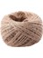 100 Metre - Doğal Dokulu Hessian Jute Sicim String 1mm (Yurt Dışından) 1